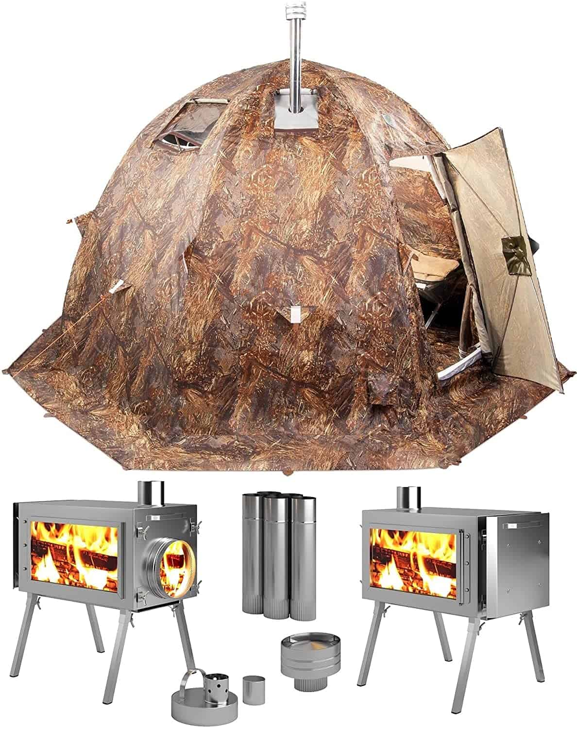 winter tents with stove
