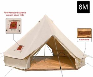 cold weather tents with stoves