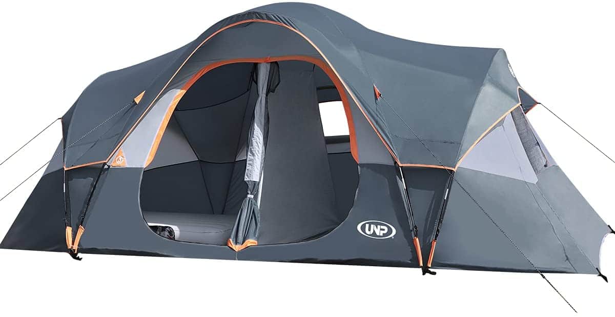 Ac tent with port