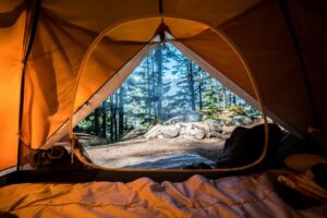 How to Decorate a Camping Tent